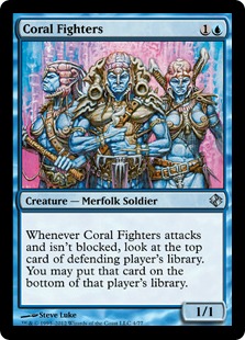 《珊瑚の戦士/Coral Fighters》[VvK] 青U