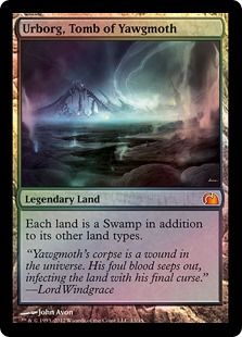 Foil】《ヨーグモスの墳墓、アーボーグ/Urborg, Tomb of Yawgmoth 