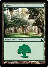 【Foil】(271)《森/Forest》[RTR] 土地