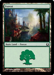 (272)《森/Forest》[RTR] 土地