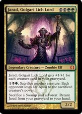 【Foil】《ゴルガリの死者の王、ジャラド/Jarad, Golgari Lich Lord》[RTR] 金R