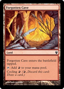 《忘れられた洞窟/Forgotten Cave》[IvG] 土地C