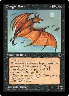 《Sengir Bats》(Flying)[HML] 黒C