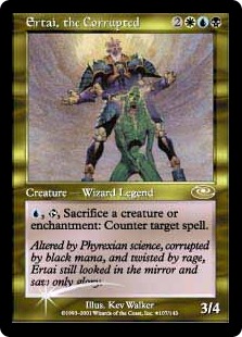 マジックザギャザリングMTGMTG（英）堕落した者アーテイ　絵違いFOIL