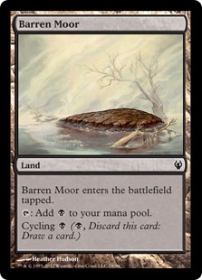 《やせた原野/Barren Moor》[IvG] 土地C