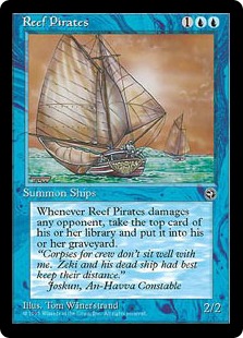 《浅瀬の海賊/Reef Pirates》(Ships)[HML] 青C