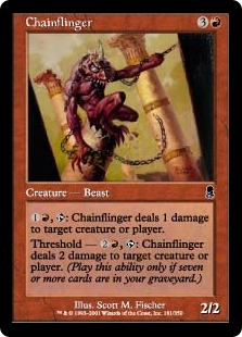 《投鎖獣/Chainflinger》[ODY] 赤C