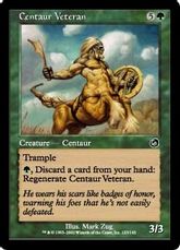 【Foil】《ケンタウルスの古参兵/Centaur Veteran》[TOR] 緑C