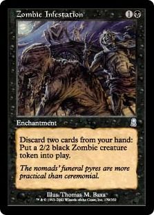 ゾンビの横行/Zombie Infestation》[ODY] 黒U | 日本最大級 MTG通販 