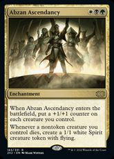 【Foil】(165)《アブザンの隆盛/Abzan Ascendancy》[2X2] 金R