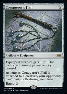 (302)《征服者のフレイル/Conqueror's Flail》[2X2] 茶R
