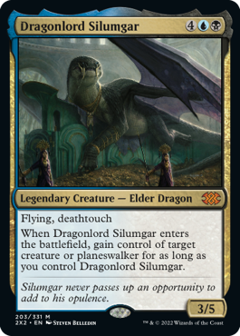 (203)《龍王シルムガル/Dragonlord Silumgar》[2X2] 金R