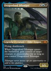 【エッチング・Foil】(488)《龍王シルムガル/Dragonlord Silumgar》[2X2-BF] 金R