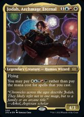 【エッチング・Foil】(509)《永遠の大魔道師、ジョダー/Jodah, Archmage Eternal》[2X2-BF] 金R