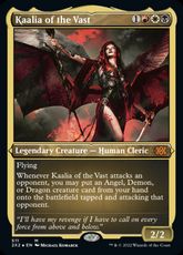 【エッチング・Foil】(511)《巨大なるカーリア/Kaalia of the Vast》[2X2-BF] 金R