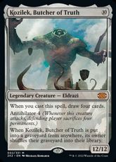 【Foil】(002)《真実の解体者、コジレック/Kozilek, Butcher of Truth》[2X2] 無R