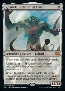 (002)《真実の解体者、コジレック/Kozilek, Butcher of Truth》[2X2] 無R