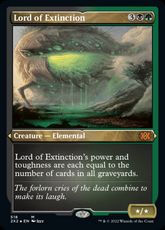 【エッチング・Foil】(518)《絶滅の王/Lord of Extinction》[2X2-BF] 金R