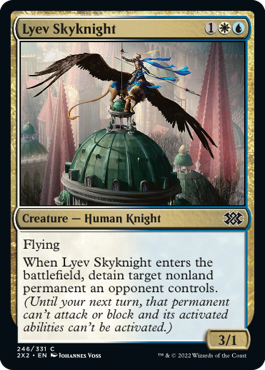 (246)《リーヴの空騎士/Lyev Skyknight》[2X2] 金C