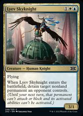 【Foil】(246)《リーヴの空騎士/Lyev Skyknight》[2X2] 金C