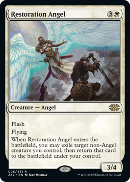 《修復の天使/Restoration Angel》[2X2] 白R