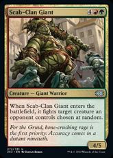 【Foil】(272)《瘡蓋族の巨人/Scab-Clan Giant》[2X2] 金U