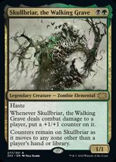 【Foil】(277)《歩く墓場、髑髏茨/Skullbriar, the Walking Grave》[2X2] 金R