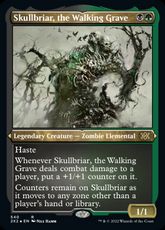 【エッチング・Foil】(540)《歩く墓場、髑髏茨/Skullbriar, the Walking Grave》[2X2-BF] 金R