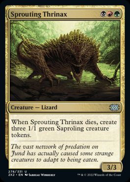 (278)《芽吹くトリナクス/Sprouting Thrinax》[2X2] 金U