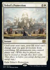 【Foil】(032)《テフェリーの防御/Teferi's Protection》[2X2] 白R