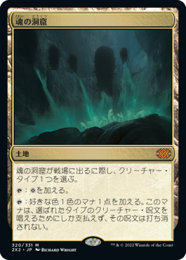 320)《魂の洞窟/Cavern of Souls》[2X2] 土地R | 日本最大級 MTG通販 