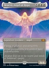 【Foil】(335)■ボーダーレス■《希望の天使アヴァシン/Avacyn, Angel of Hope》[2XM-BF] 白R