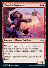 【Foil】(147)《飛行機械技師/Thopter Engineer》[2XM] 赤U