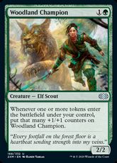 【Foil】(188)《森林の勇者/Woodland Champion》[2XM] 緑U