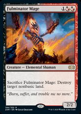 【Foil】(196)《大爆発の魔道士/Fulminator Mage》[2XM] 金R