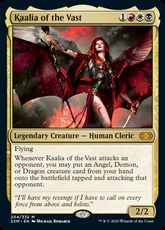 【Foil】(204)《巨大なるカーリア/Kaalia of the Vast》[2XM] 金R