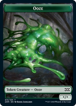(015)《ウーズトークン/Ooze token》[2XM] 緑