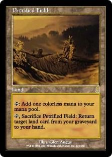 《石化した原野/Petrified Field》[ODY] 土地R