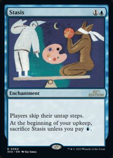 停滞/Stasis》[30A] 青R | 日本最大級 MTG通販サイト「晴れる屋」