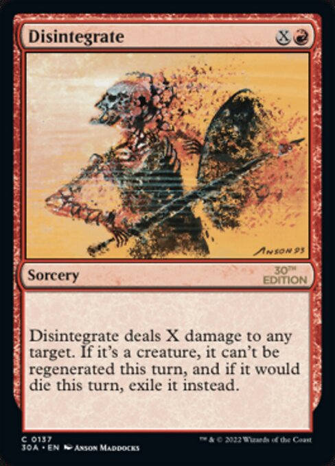 《分解/Disintegrate》[30A] 赤C