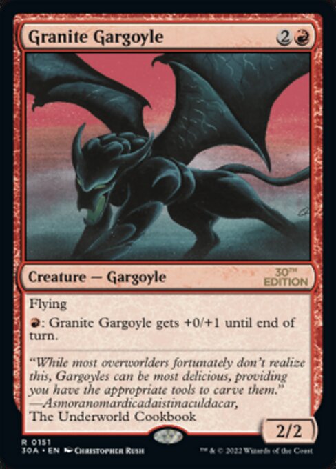 《Granite Gargoyle》[30A] 赤R