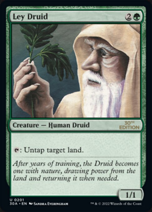 草原のドルイド僧/Ley Druid》[30A] 緑U | 日本最大級 MTG通販