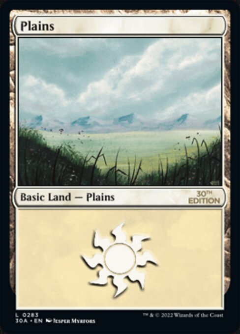 《平地/Plains》[30A] 土地(283)