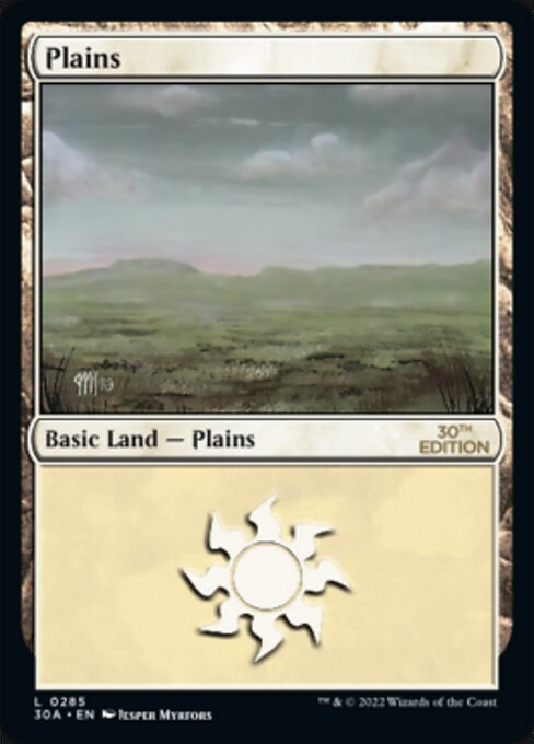 《平地/Plains》[30A] 土地(285)