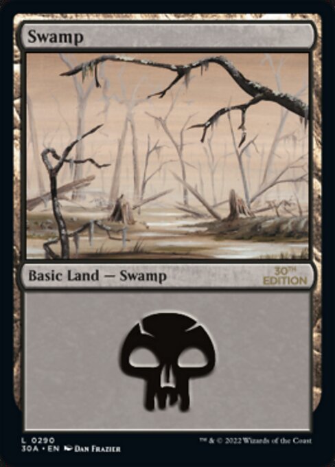 《沼/Swamp》[30A] 土地(290)