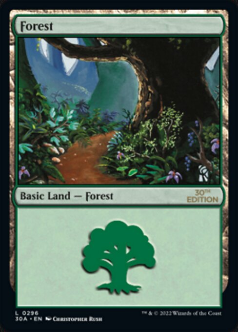 《森/Forest》[30A] 土地(296)