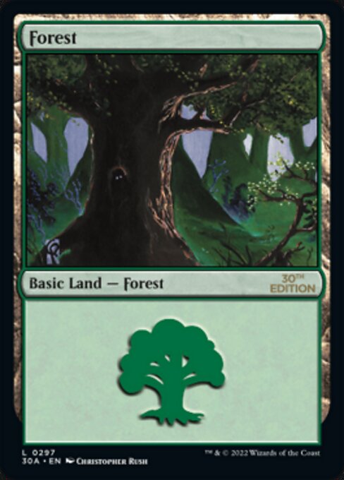 《森/Forest》[30A] 土地(297)
