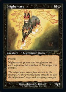 □旧枠□《夢魔/Nightmare》[30A] 黒R | 日本最大級 MTG通販サイト 