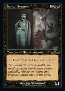 □旧枠□《凄腕の暗殺者/Royal Assassin》[30A] 黒R | 日本最大級 MTG 