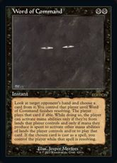Word of Command》[30A] 黒R | 日本最大級 MTG通販サイト「晴れる屋」